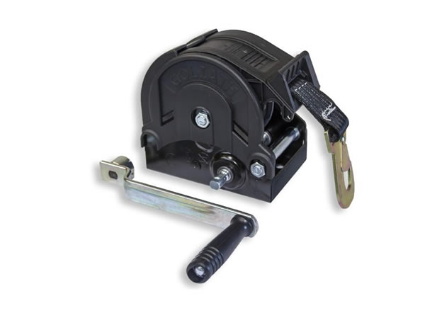 go ts series goliath boat trailer security winch complete with strap and hook
